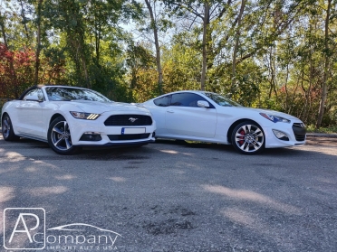 Mustang Cabrio 3.7 2015 & Hyundai Genesis Coupe 3.8 V6